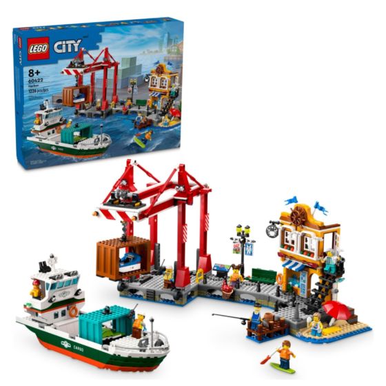LEGO® 城市濱海港口和貨船 LEGO_BOM_60422