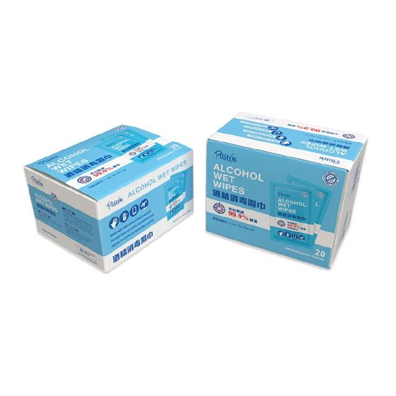 Pasion - 酒精消毒濕巾 (茶樹油配方) 20片/盒 LGPA-0002
