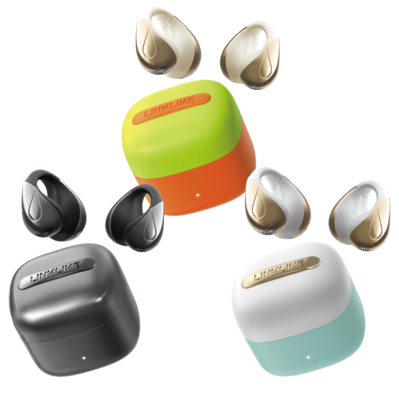 LINKLIKE - C-Flow Ear Clip OpenEar True Wireless Bluetooth Earbuds (3 Colors)