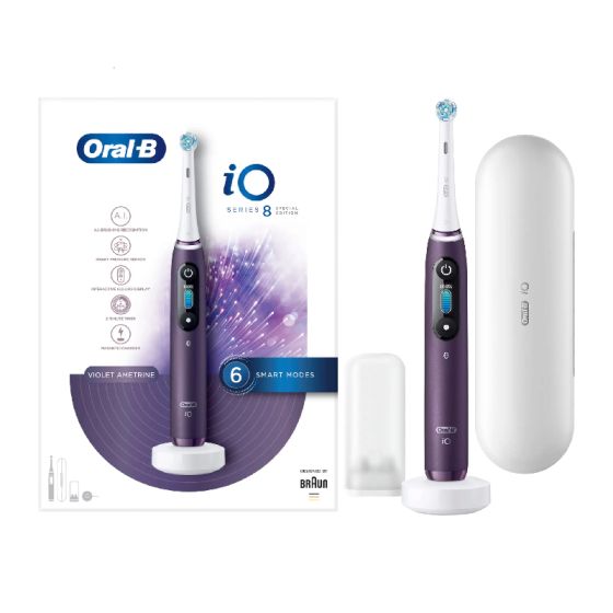 Oral-B - iO Series 8 充電式電動牙刷 - 特別版紫色 LPI_2791_50001