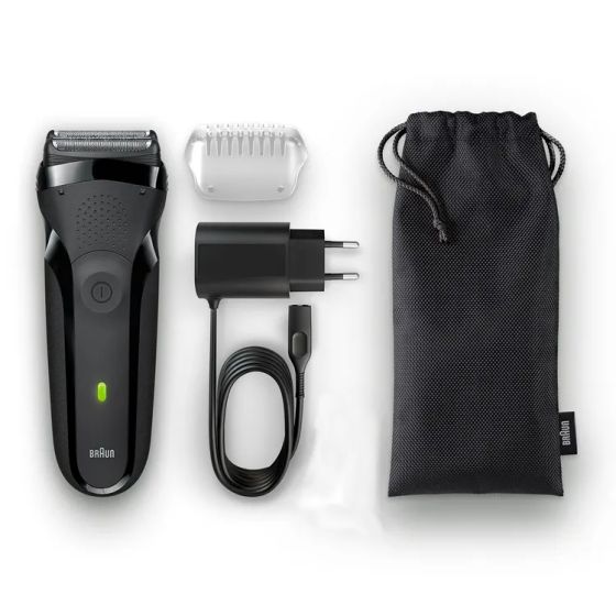 BRAUN - SHAVER 301 Pouch BLK/BLK BOX EURO LPI_301
