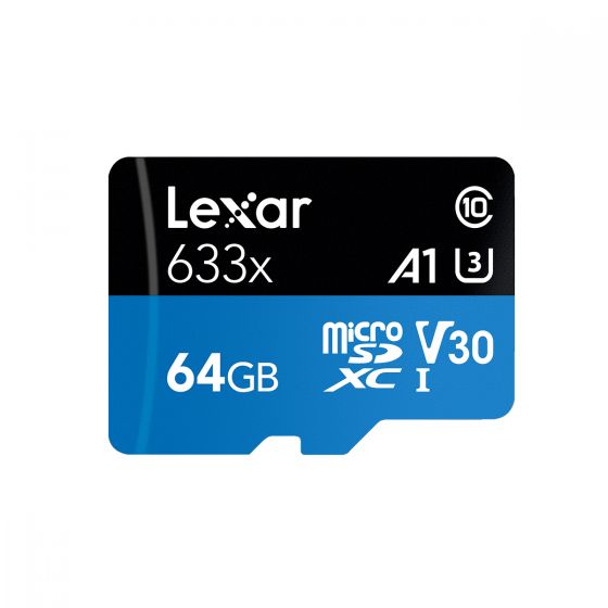 Lexar - High-Performance 633x microSDXC™ UHS-I 記憶卡 - 64GB LSDMI64GB633A