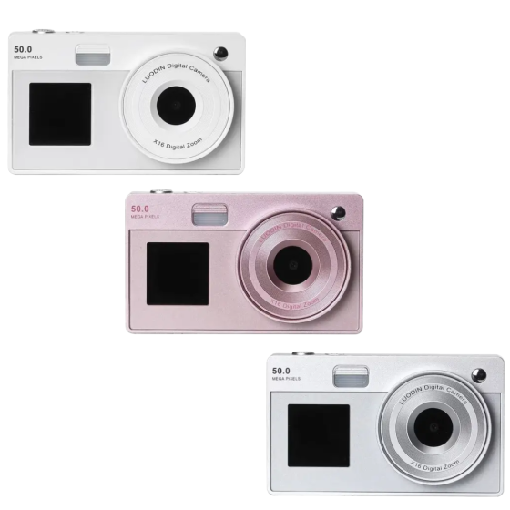 Luodin - Selfie Retro Dual Digital Camera (3Colors)