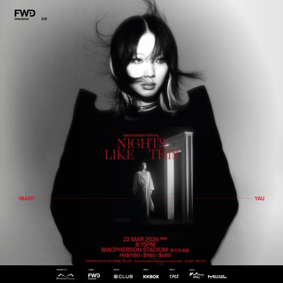 The Club 會員尊享:《FWD富衛保險 呈獻 : 麥花臣節 X Marf Yau “Nights Like This” Live 2026》 HK$680 門票組合