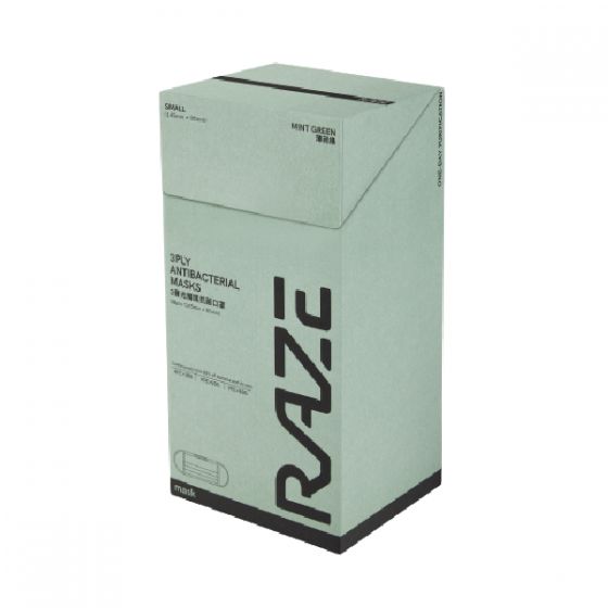 RAZE - 3層光觸媒抗菌口罩 - 細碼 (4種顏色選擇) MAS1-1213W_All
