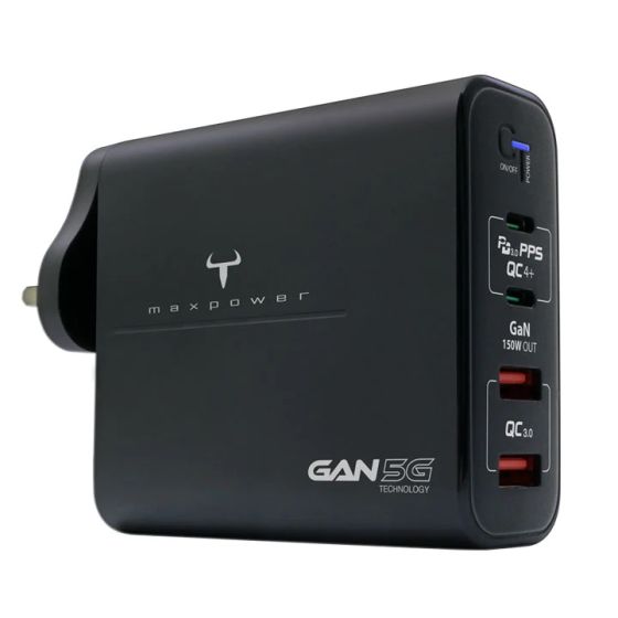 牛魔王 - GN150X 150W 4 位 GaN USB 充電器 MAXPOWER-GN150X