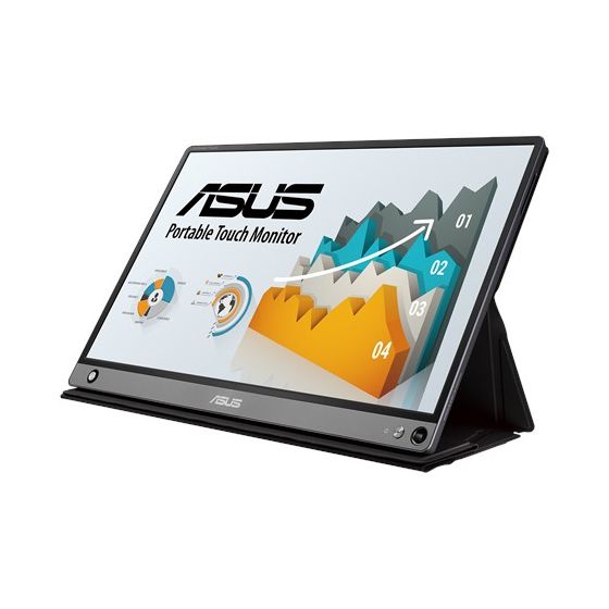 ASUS ZenScree  Touch 15.6" Full HD 可攜式觸控螢幕 IPS 10點觸控 MB16AMT