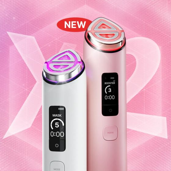 [預購] Medicube - Age-R Booster Pro X2 9合1智慧多功能美容儀 [粉紅色 / 白色] [預計送貨時間: 下單起 14 個工作天送貨] ME_BPRO_X2