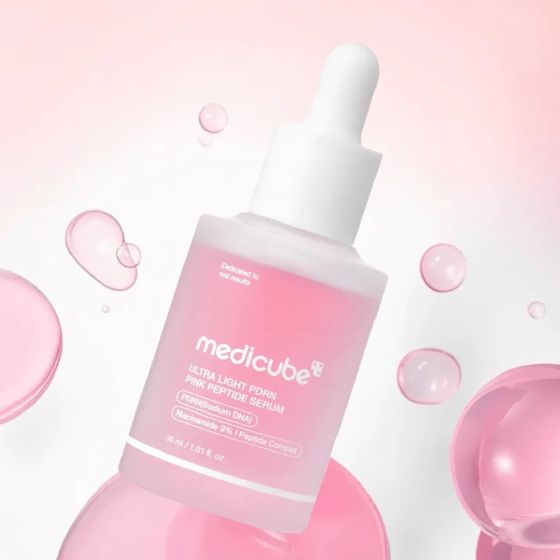 Medicube - PDRN粉紅胜肽水感安瓶 [30ml / 110ml] CR-ME_LIT_SERUM_ALL