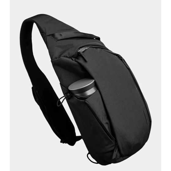 Alpaka - Metro Crossbody 側肩包 - 左肩版 - 黑色/綠色