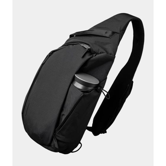Alpaka - Metro Crossbody 側肩包 - 右肩版 - 黑色/綠色