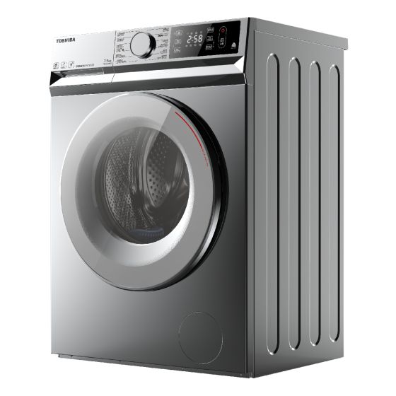 東芝 - 400mm超薄身前置式變頻洗衣機 (7.5公斤) TW-BL85A2H(SS)