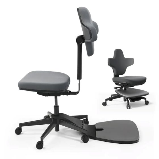 Newtral - Standing Mate 人體動態工學椅 - 6合1 多功能護脊站立椅(中: 155-177cm適用 / 大: 178-195cm適用) MICT-00027-MO