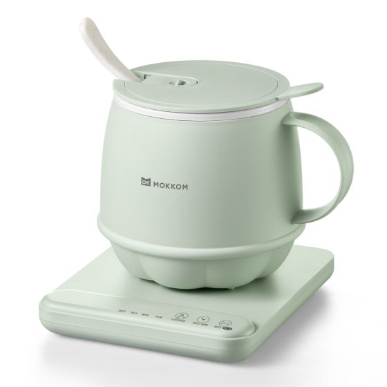 Mokkom - 分體不沾易潔智能定時恆溫多功能萬用電熱水杯 CR-MK383A