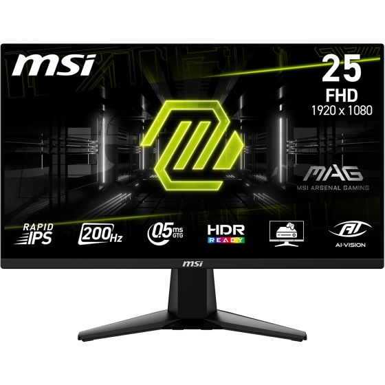MSI - MAG 255F E20 25" FHD Rapid IPS 180Hz 電競顯示器 (MO-MA25FE2/CE-ACPC/LB-MON) MO-MA25FE2