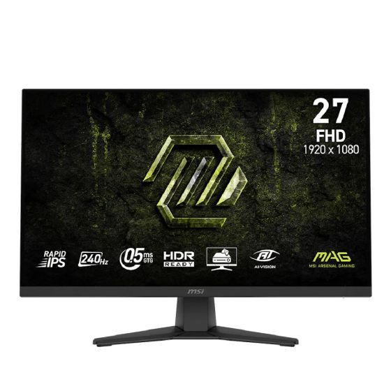 MSI - MAG 272F X24 27" FHD 240Hz Rapid IPS 電競顯示器(MO-MA27F24+CE-ACPC+LB-MON) MO-MA27F24