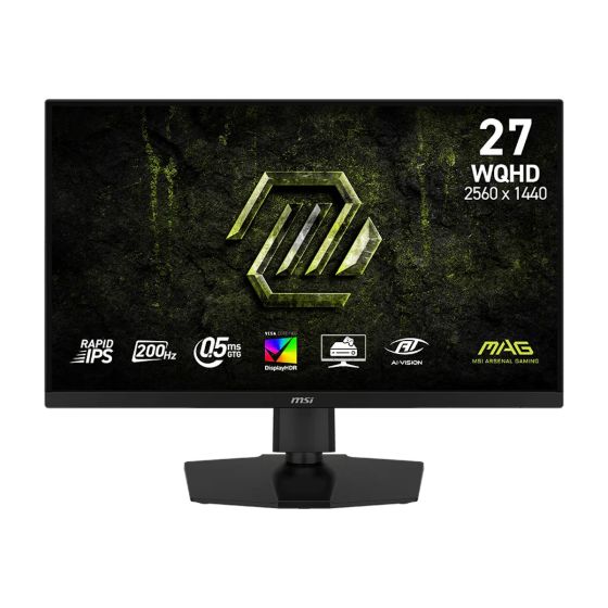 MSI MAG 274QPF E20 27" 2K 200Hz Rapid IPS 電競顯示器(MO-MA27PE2+CE-ACPC+LB-MON) MO-MA27PE2