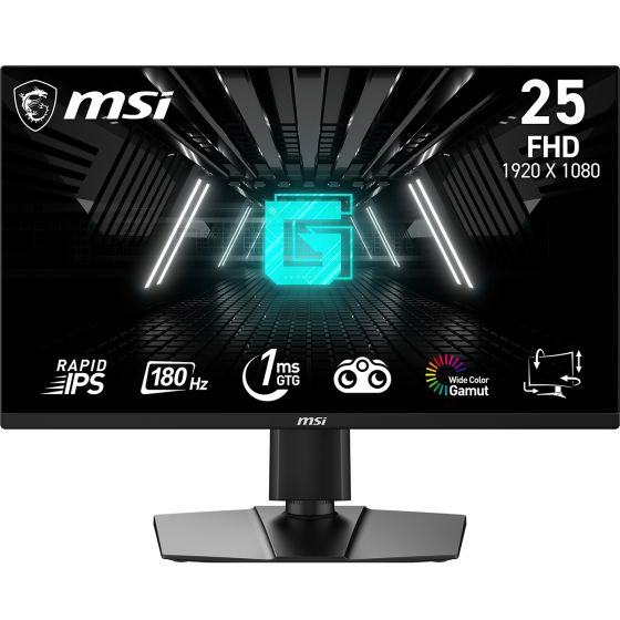 MSI - 平面電競顯示器 G255PF E2 24" IPS 180Hz (MO-MG25PF2/CE-ACPC/LB-MON) MO-MG25PF2