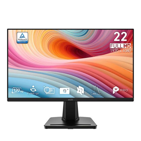 MSI - PRO MP225 E12VL 22" VA FHD 120Hz 顯示器(MO-MP22512+CE-ACPC+LB-MON) MO-MP22512