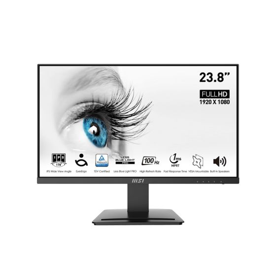 MSI PRO MP243X 24" IPS FHD 100Hz with speaker / 3 years warranty MO-MP243X