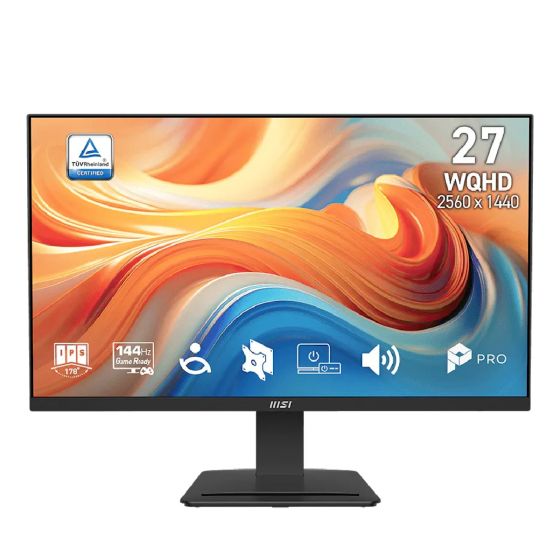 MSI - Pro MP273Q E14 27" QHD 帶揚聲器顯示器(MO-MP27QE4+CE-ACPC+LB-MON) MO-MP27QE4