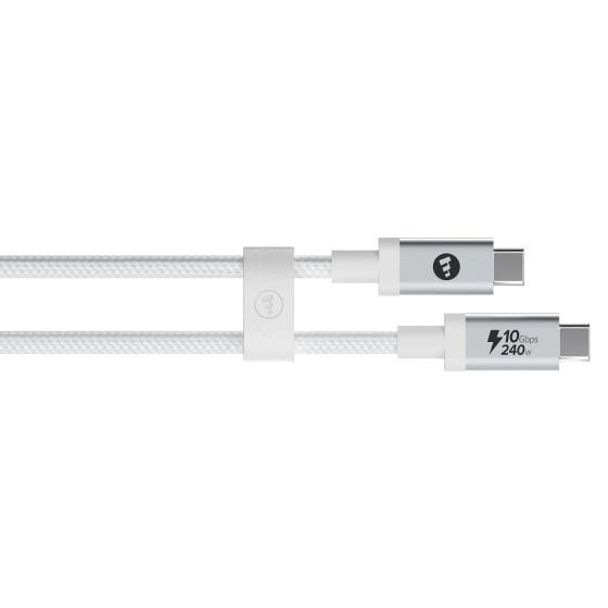 Mophie USB C to C (240W / 10Gbps) 1.5 M 電纜（白色） MOP-409914135