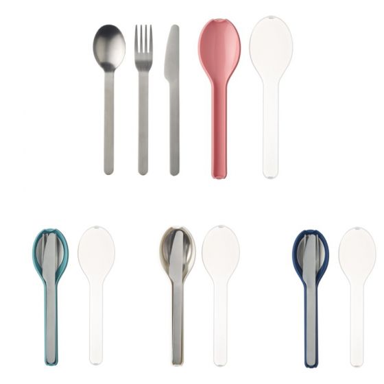 MEPAL - [荷蘭製造]不鏽鋼餐具套裝 (叉+匙+刀) (4色可選) MP-Cutleryset-MO