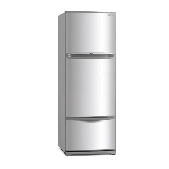 三菱電機 - - 337公升 3門變頻環保雪櫃 不銹鋼 MRV45EHST MRV45EHST