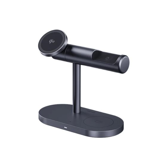 Maxco Qi2 4-in-1 Magnetic Ambient Light Wireless Charging Stand MW16