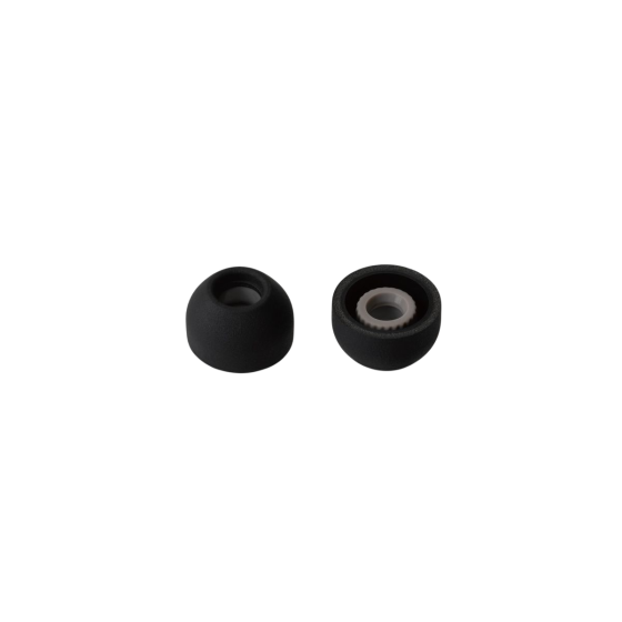 Final - FUSION-G Triple Hybrid Material Eartips Ultra-High-Density Foam (Black) (5 size)