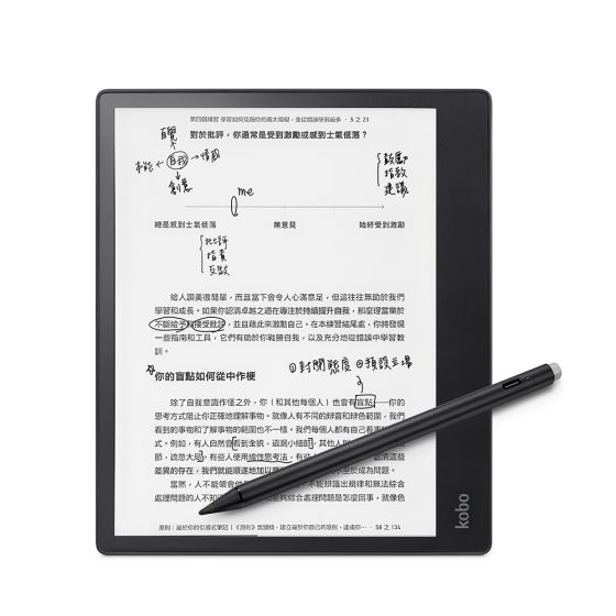 Rakuten Kobo Elipsa 2E 電子書閱讀器套裝 N605-KU-BK-K-BU