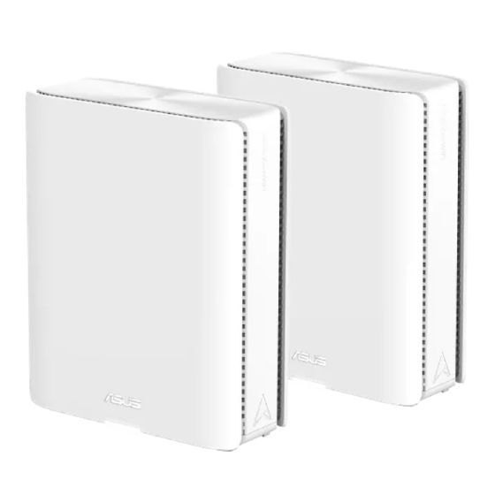 ASUS - ZENWIFI BQ16/WH BE25000 Quad Band WiFi 7 (802.11be) Mesh Router(2件裝) (NE-AZBEQ6V) NE-AZBEQ6V