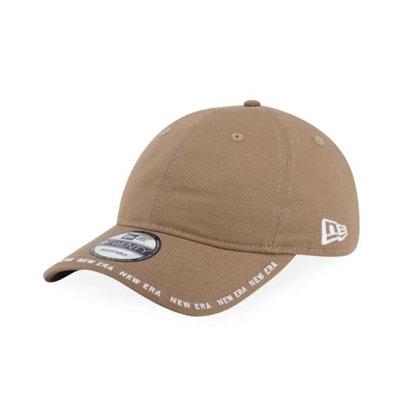 New Era - 920 MKT Visor Logo 平帽 – 卡其色