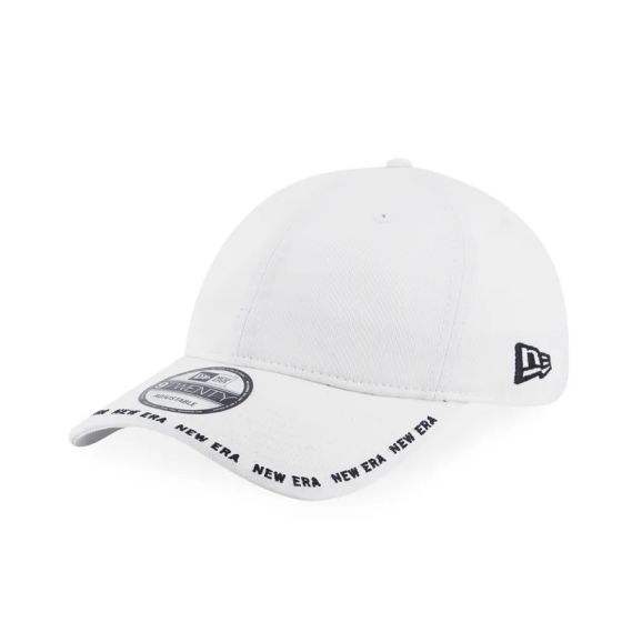New Era - 920 MKT Visor Logo 平帽 – 白色
