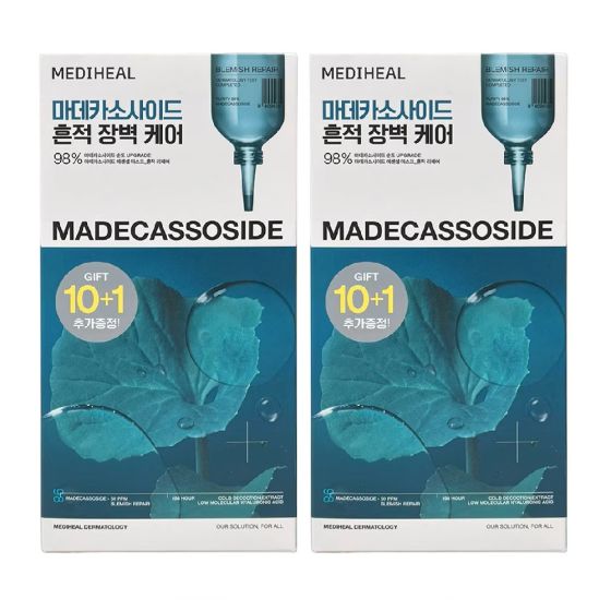 Mediheal - 2包裝 - 積雪草淡斑修復精華面膜 (共22片)