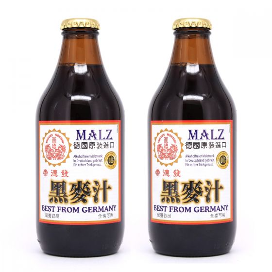崇德發 - 天然黑麥汁 (2支)
