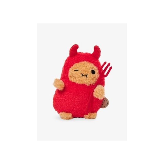 英國NOODOLL薯仔公仔 - Ricepud Red Devil Mini Sitting Soft Toy 13cm