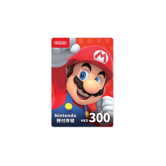 Nintendo - 香港Nintendo 任天堂預付卡 HKD 300 ntd_HK_300