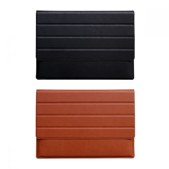 Vokamo - Elestand 支架手提袋 適用於Macbook Pro 16 (黑色 / 啡色) NVK010436_37_all