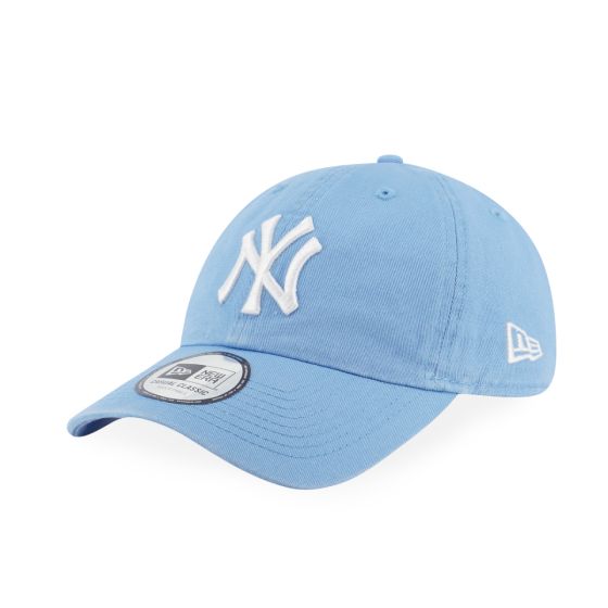 New Era MLB New York Yankees Basic Casual Classic (藍色白字/紫色白字)