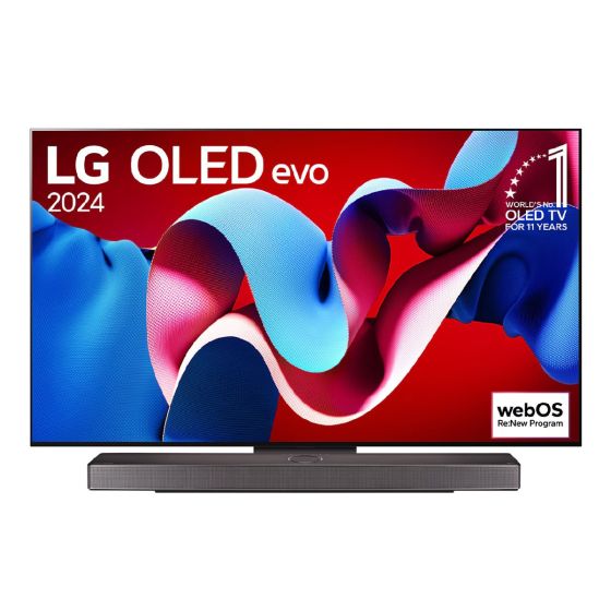 LG - 48 吋 LG OLED evo C4 4K 智能電視 OLED48C4PCA