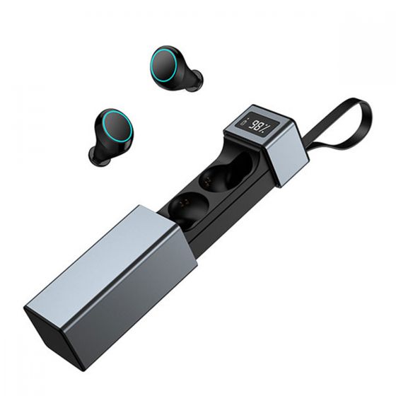 日本TSK - 迷你運動入耳式數字顯示電量無線藍牙5.0耳機 (2 款顏色)