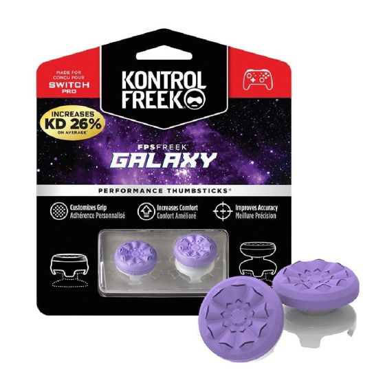 KontrolFreek - FPS Freek Galaxy Performance Thumbsticks 搖桿帽 (Nintendo Switch Pro)(紫色) PD-17574