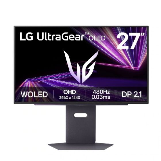 LG - UltraGear 27吋 2K QHD 480Hz DP2.1 OLED 電競顯示器(27GX790A-B) PD-37234
