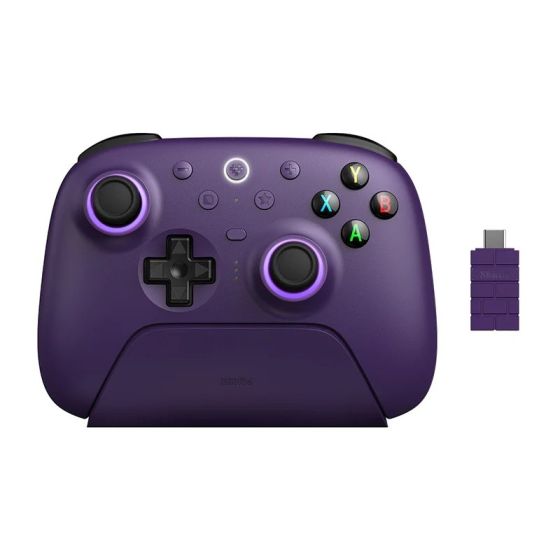 8BitDo 八位堂 - 獵戶座2代 1000Hz TMR搖桿 三模無線控制器 (紫色) PD-38742