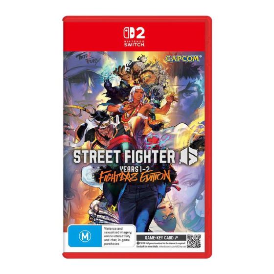Nintendo - NS2《街頭霸王 6 Years 1-2 Fighters Edition》遊戲軟體 CR-PD-39395
