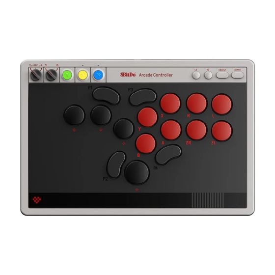 8BitDo 八位堂 - 天刃星 無線全按鍵街機控制器 (復古色) PD-41618