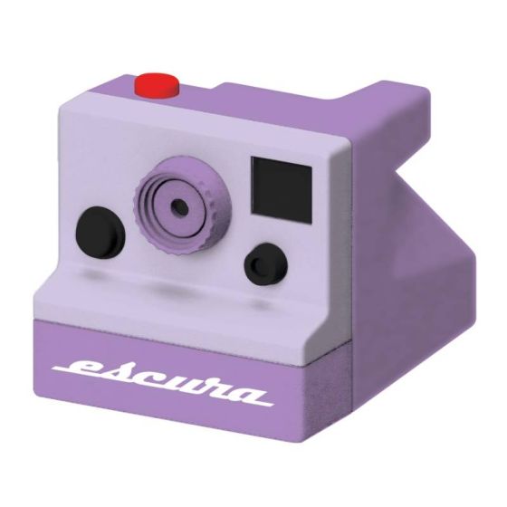Escura - Retro-1 HD 迷你數碼相機 (紫色) PD-42729