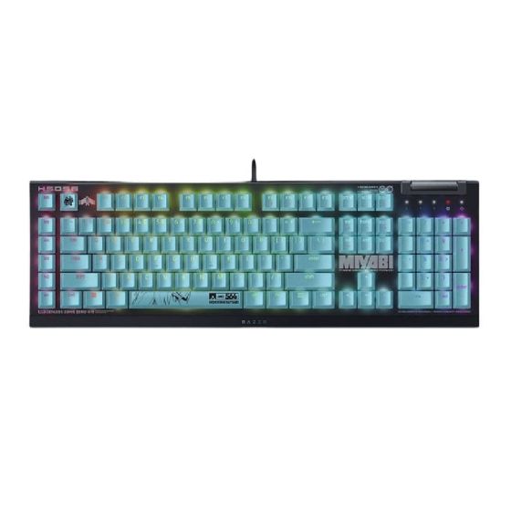 Razer - Blackwidow V4 X 有線遊戲機械鍵盤 (Zenless Zone Zero Edition) PD-43325