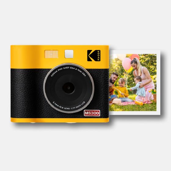 Kodak 柯達 - Mini Shot 3 Era MS300 即影即有相機+相片打印機 (黃色) CR-PD-43678